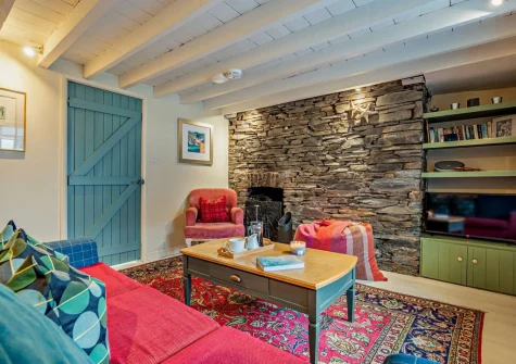 The living room at Lobster House, Padstow