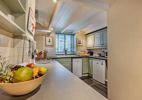 The kitchen at Lobster House, Padstow