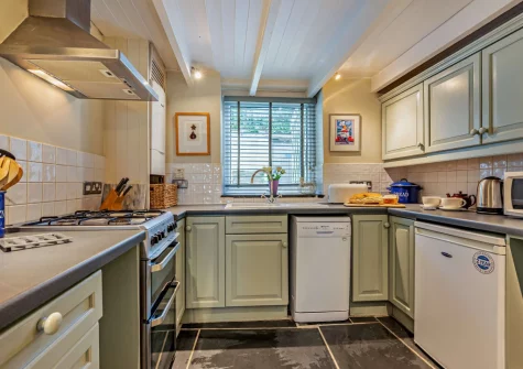 The kitchen at Lobster House, Padstow