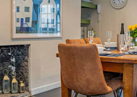The dining area at Lobster House, Padstow
