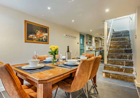 The dining area at Lobster House, Padstow