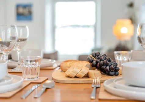 The dining area at Lobster's Loft, Appledore