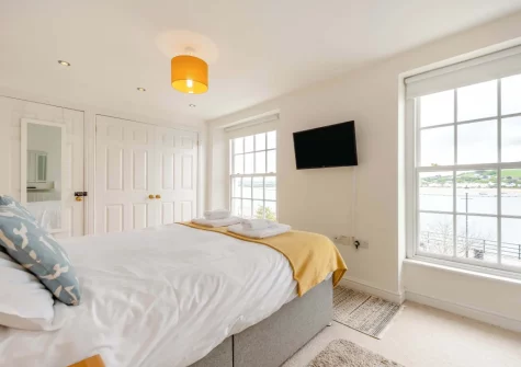 Bedroom #1 at Lobster's Loft, Appledore