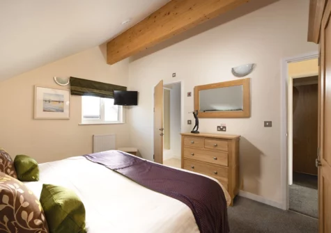 Bedroom #1 at Lodge 40, Retallack Resort & Spa, Winnard's Perch