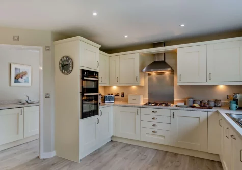 The kitchen at Long Beach, Westward Ho!