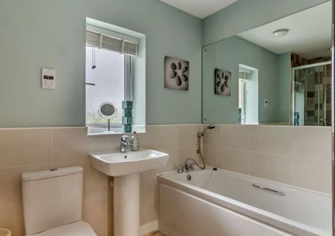 The bathroom at Long Beach, Westward Ho!