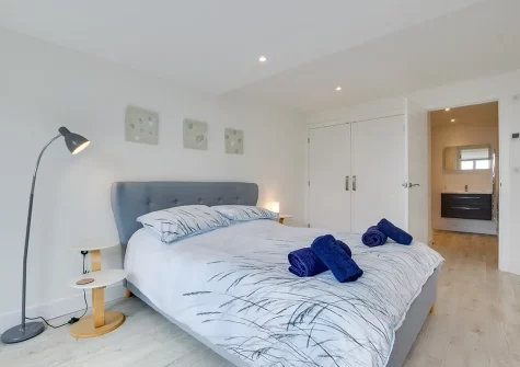Bedroom #1 at Longitude 5° W, Porthleven