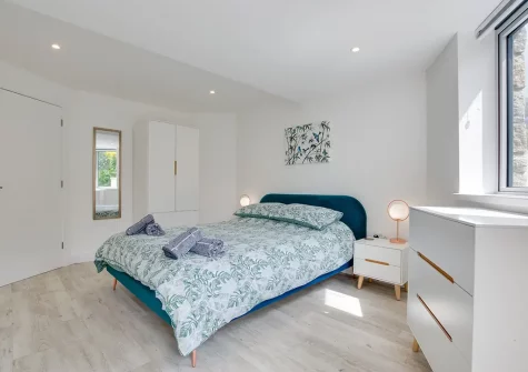 Bedroom #2 at Longitude 5° W, Porthleven