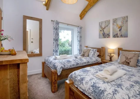 Bedroom #2 at Longpark Linhay, Compton