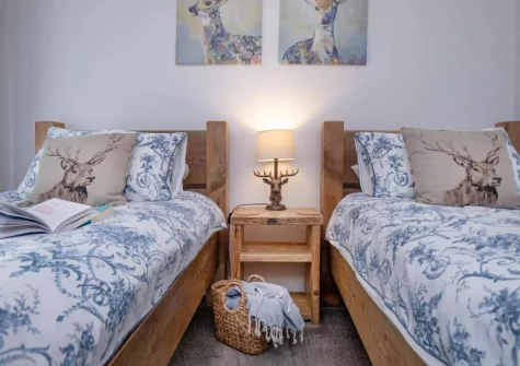 Bedroom #2 at Longpark Linhay, Compton
