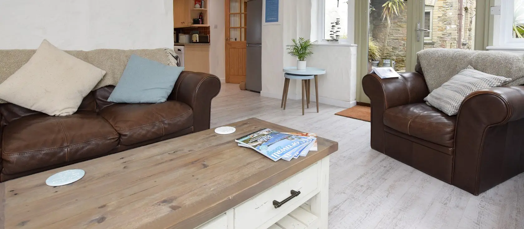 Lor Treven, St Agnes is a stylishly converted barn offering sweeping sea views, two elegant bedrooms & a private garden with a hot tub. This rural hideaway combines coastal charm with modern luxuries, perfectly placed to discover Cornwall's beauty.