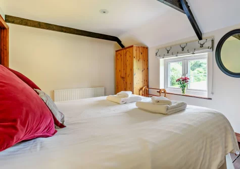 Bedroom #1 at Loveny Cottage, Two Waters Foot