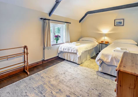 Bedroom #3 at Loveny Cottage, Two Waters Foot