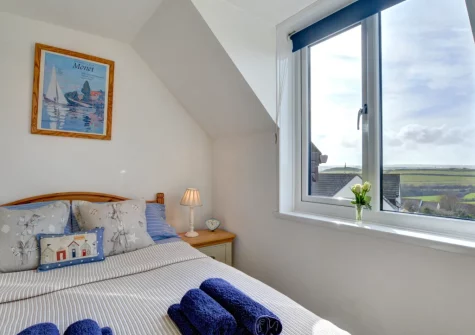 Bedroom #1 at Lowen Cottage, Padstow