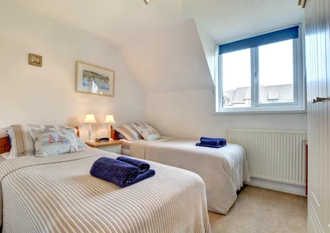 Bedroom #2 at Lowen Cottage, Padstow