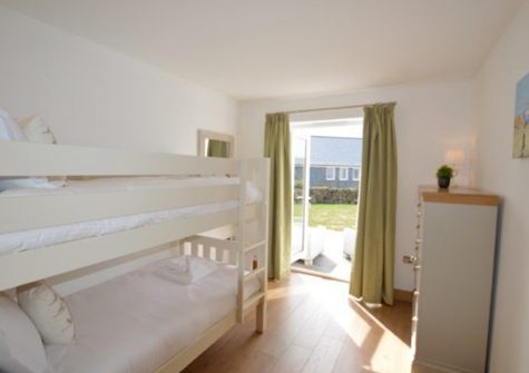 Bedroom #2 at Lowenna, Coverack
