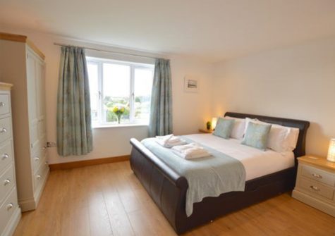 Bedroom #3 at Lowenna, Coverack