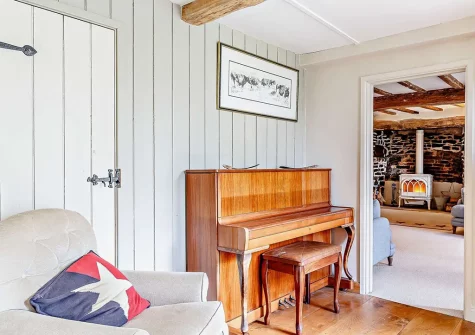 The second living room at Lower Cannington Cottage, Witheridge