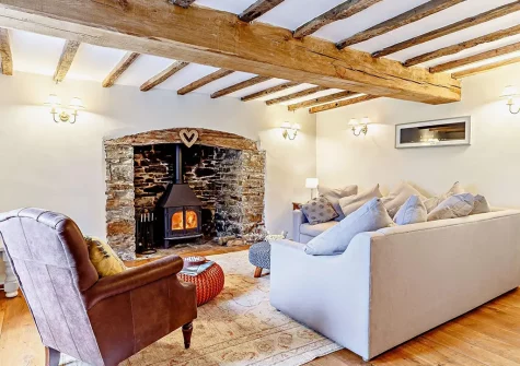 The second living room at Lower Cannington Cottage, Witheridge