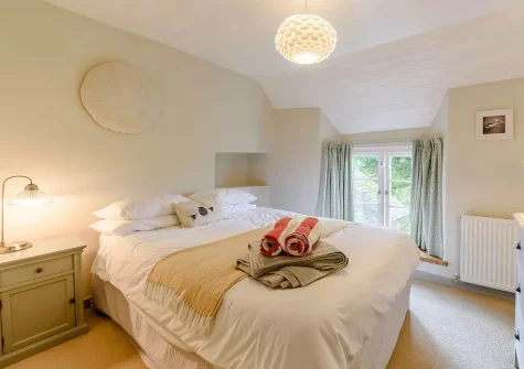 Bedroom #2 at Lower Cannington Cottage, Witheridge