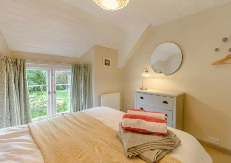 Bedroom #2 at Lower Cannington Cottage, Witheridge