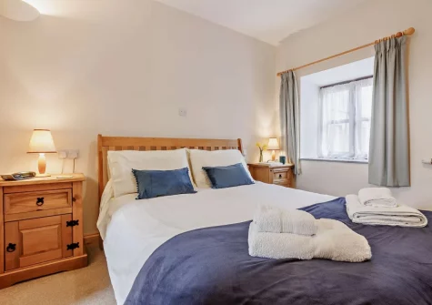 Bedroom #1 at Lower Chasty Barn, Holsworthy
