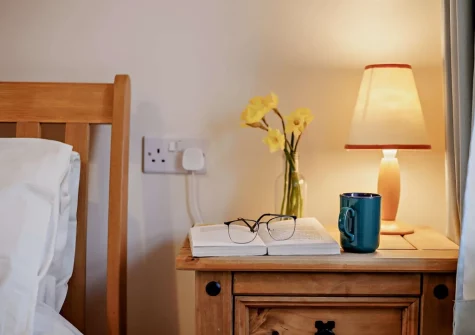 Bedroom #1 at Lower Chasty Barn, Holsworthy