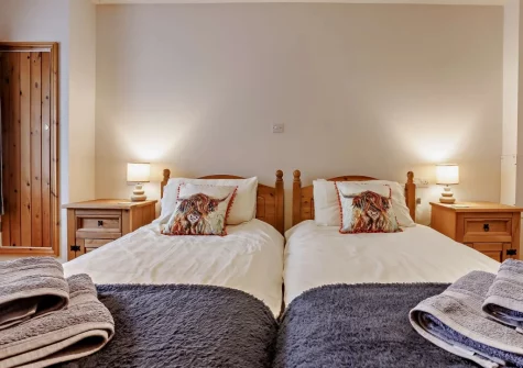 Bedroom #2 at Lower Chasty Barn, Holsworthy