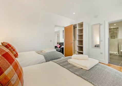 Bedroom #4 at Lower Chy An Meor, St Ives