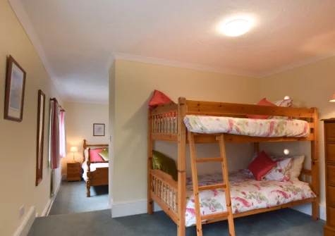 Bedroom #2 at Lower Dean Farm, Parracombe