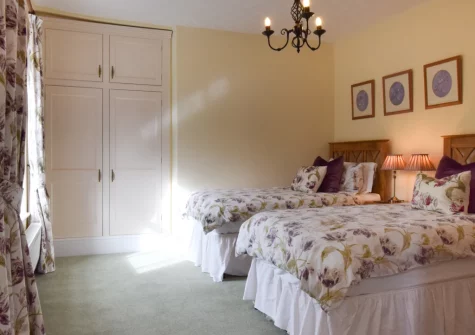 Bedroom #3 at Lower Dean Farm, Parracombe