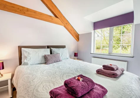 Bedroom #2 at Lower Manor Lodge, Thornbury