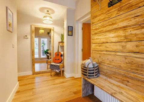 The hallway at Lower Stone, Bideford
