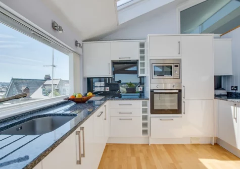 The kitchen at Lower Trenarthan, Penzance