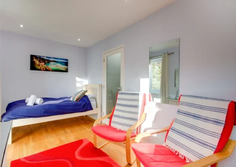 Bedroom #2 at Lower Trenarthan, Penzance