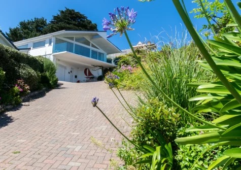 Sitting on a hillside on the fringes of the historic port of Penzance, Lower Trenarthan offers views to die for