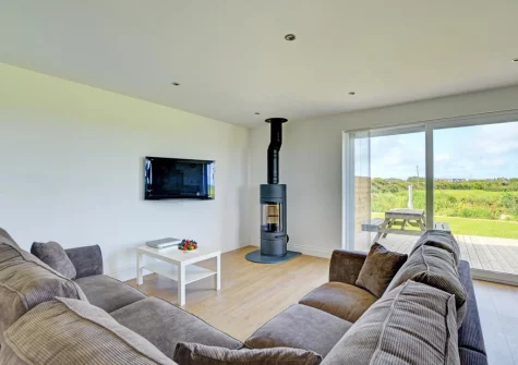 The living area at Lucerne, Treburrick