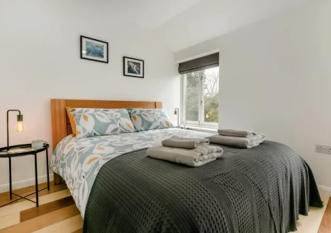 Bedroom #1 at Lukes Barn, Mawla