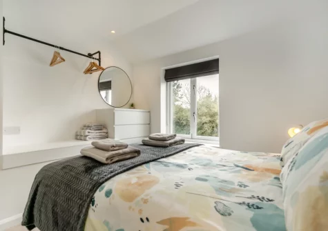 Bedroom #2 at Lukes Barn, Mawla