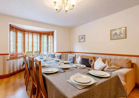 The dining room at Lulworth House, Raymond's Hill