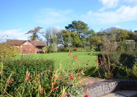 The garden at Lulworth House, Raymond's Hill