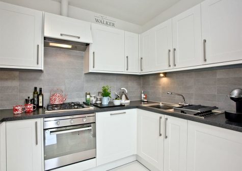 The kitchen at Luna Blue, Tre Lowen, Newquay