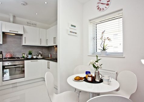 The dining area at Luna Blue, Tre Lowen, Newquay