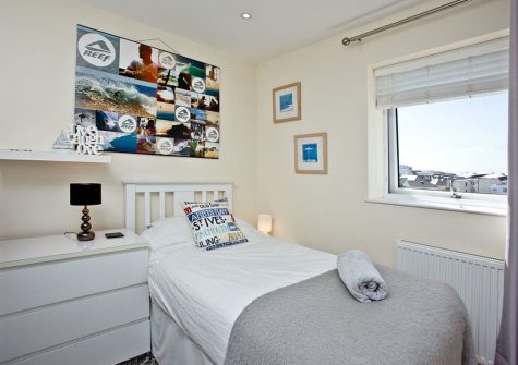 Bedroom #2 at Luna Blue, Tre Lowen, Newquay