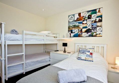 Bedroom #2 at Luna Blue, Tre Lowen, Newquay