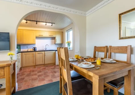 The kitchen & dining area at Lundy, Croyde