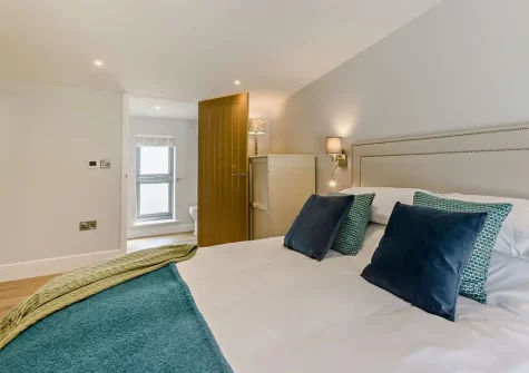 Bedroom #1 at Lutsford Farm Barn, Bursdon