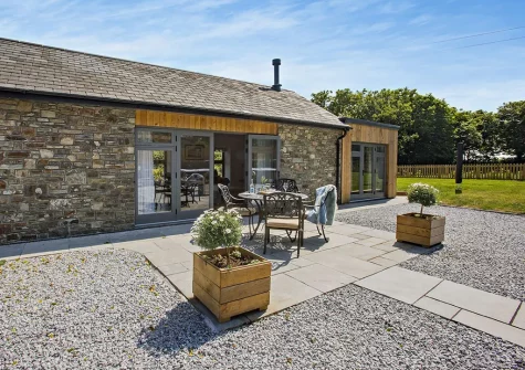 The patio & outdoor sitting area at x