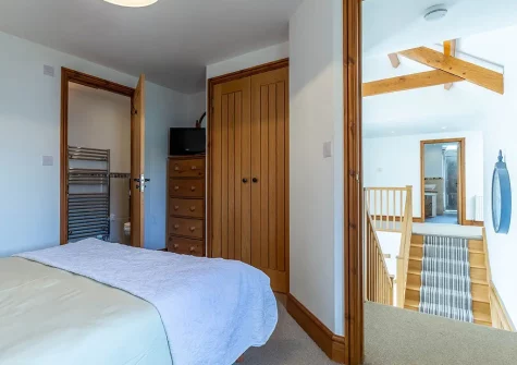 Bedroom #1 at Lympscott Barn, Bradworthy