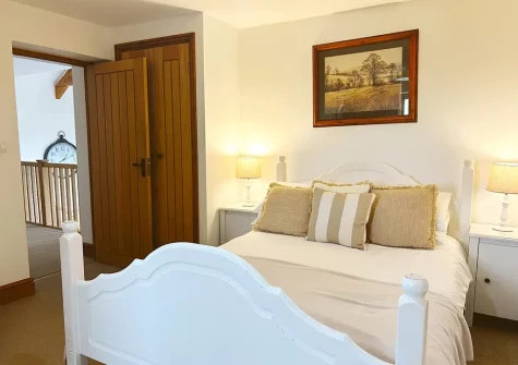 Bedroom #2 at Lympscott Barn, Bradworthy